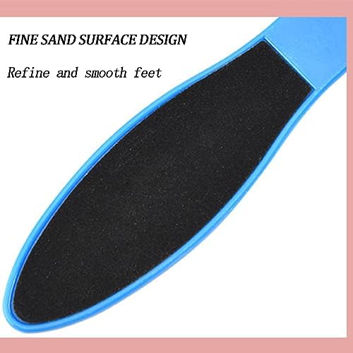 10pcs Double-Sided Foot Scraper, Reusable Foot File for Hard Skin Removal, Foot Scrubber for Wet Dry Cracked Heels, Foot Repair Tool