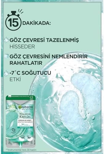 Garnier Hyaluronic Cryo Jelly Eye Mask (6 COUNT)