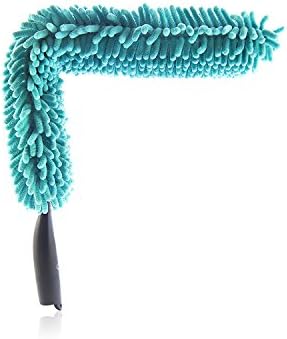 Fuller Brush Bendable Microfiber Extending Duster - Bending Micro Fiber Dust Cleaner w/Long Handle for Home Cleaning & Dusting - Flexible Head for Web Free TV, Ceiling & Furniture