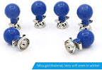 Suction Cup Ball, 6 Pcs 3.0/4.0 Universal Chest Suction Ball, Silicone Suction Ball, Body Condition Measurer Suction Ball Connectors, Lead Line Ball, Dual-Hole Universal Chest Suction Ball (Deluxe)