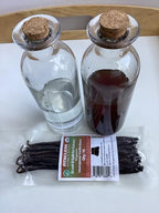 15 Organic Split Madagascar Vanilla Beans Grade B| 5"-7" For Extract by FITNCLEAN VANILLA| Bourbon NON-GMO Pods