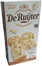Chocolate Flakes White De Ruijter | De Ruijter Chocolate Flakes White | White Chocolate Flakes | 10.58 Ounce Total