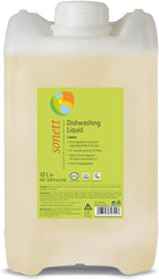 Sonett Organic Dishwashing Liquid Lemon 100% Biodegradable - 2.6 gal/ 10L (Pack of 1)