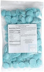 Light Blue Chocolate Melting Wafers, 12 Ounce Bulk Bag, Light Blue Chocolate, Light Blue Candy, Melting Chocolate Candy Discs For Baking, Dipping, Decorating - The Hampton Popcorn & Candy Company