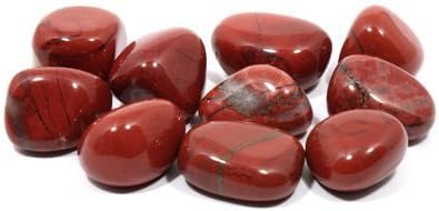 CrystalAge Red Jasper Tumble Stone (20-25mm) - Pack of 10