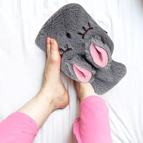 Hot Water Bottle Bag Cartoon Winter Warm Hot Water Bag with Cute Plush Cover for Gift.