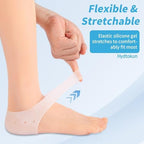 Silicone Heel Protectors for Shoes (2-Pair) (Multicolor, Universal)