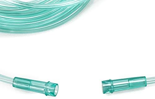 3 Pack Oxygen Tubing, 16.4 feet(5m) Each pcs, Premium Green Crush Resistant Oxygen Tubes, Kink Resistant, with Connector