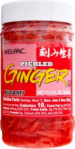 Wel-Pac Kizami Shoga Pickled Ginger, 11.50 FZ