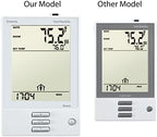 WarmAll White UDG Electric Radiant Floor Heating Programmable Thermostat with Floor Sensor Included