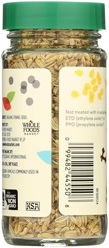 365 by Whole Foods Market, Organic Fennel Seed, 1.02 Ounce
