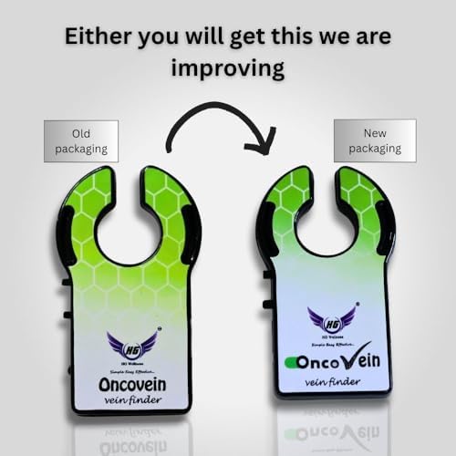 Oncovein Vein Finder Kit Portable Handheld Vein Visualization Device Emergency Vein Access Device Best for First Responders Performing IV Access on Patients