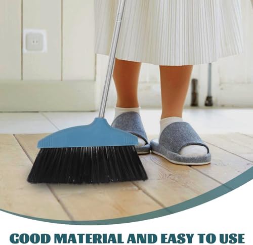 LIFKOME Heavy Duty Angle Broom Handle for Efficient Outdoor Sweeping for Floors Garages and Courtyards Innovative Design Prevents Hair