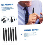 minkissy 6pcs Hearing Aid Cleaning Brush Set Nylon Earwax Remover with Wax Portable and Non-damaging for Hearing Aid Maintenance and Earphone Care