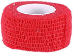 ESUPPORT 1 Inches X 5 Yards Self Adherent Cohesive Wrap Bandages Adhesive Wounds Strong Elastic First Aid Tape for Sport Wrist Ankle 10 Count