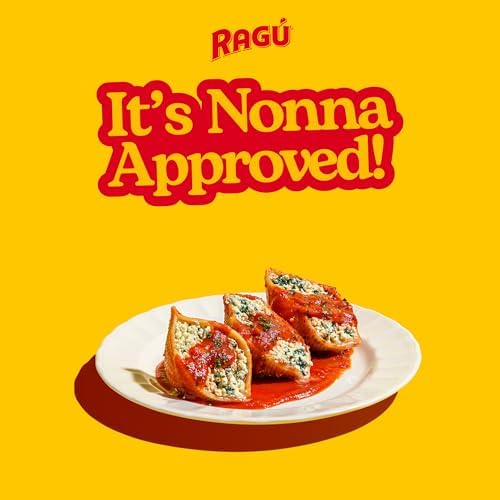 Ragu Chunky Garden Combination Pasta Sauce with Diced Tomatoes, Onions, Celery, Carrots, Zucchini, Green Bell Peppers, and Italian Herbs and Spices, 45 OZ