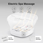 Pedicure Foot Spa with Bubble and Heat,Collapsible Foot Soaking Tub with Remote Control,Pedicure Tools for Feet,Foot Bath Soak Tub Gift for Women/Men,Mom/Dad