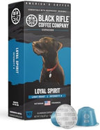 Black Rifle Coffee Company 30 Loyal Spirit Espresso Capsules – Light Roast, Nutty Citrus & Caramel, Nespresso® OriginalLine Compatible