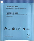 Stash Tea Double Bergamot Earl Grey Black Tea - Caffeinated, Non-GMO Project Verified Premium Tea with No Artificial Ingredients, 18 Count (Pack of 6) - 108 Bags Total