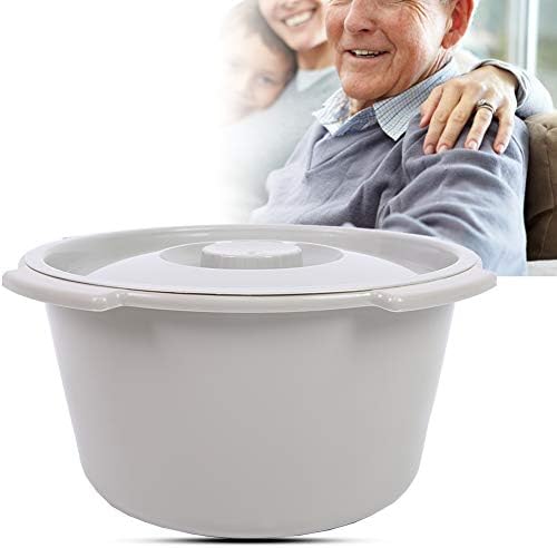 ViaGasaFamido Portable Toilet Bucket Replacement, Commode Pail, Universal Replacement Commode Pail Toilet Chair Bucket for The Elderly, Maternal