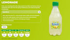 Loux | Greek Soft Drink | Lemon | Pack of 12 | 330ml