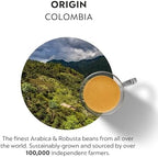 Nespresso Capsules Original Line, Colombia Master Origin, Medium Roast Coffee, 50 Count Coffee Pods