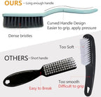 Nail Brush Foot Brush Curved Handle Grip Hand Fingernail Scrub Brush Home Laundry Cleaning Shoes Clothes Toes Nails Feet Scrubber,4 PCS