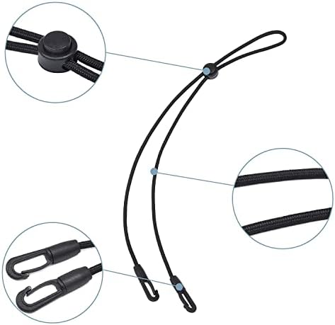Face Mask Holder, Face Mask Lanyard for Kids and Adults, Face Mask Extender Strap Holder, Face Mask Tightener, 5 Pack