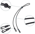 Face Mask Holder, Face Mask Lanyard for Kids and Adults, Face Mask Extender Strap Holder, Face Mask Tightener, 5 Pack
