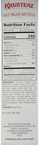 Krusteaz Muffin Mix - Oat Bran, 5-Pounds