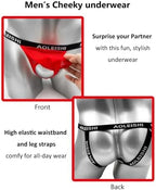 Men Open front underwear For Play Naughty, Separate Pouch Jockstraps For Men Sissy Gay Lingerie