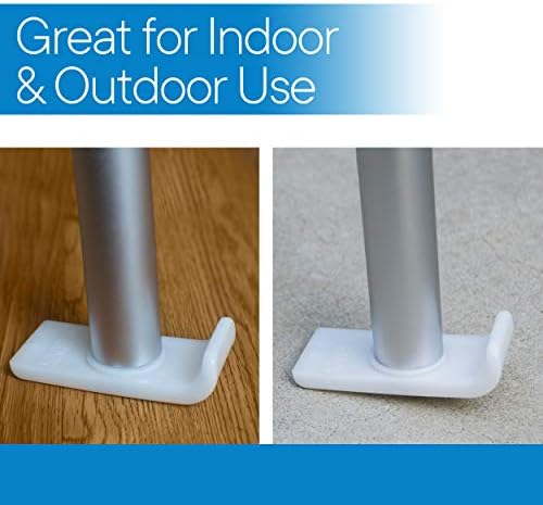 RMS Walker Glide Skis - Universal Fit for Most Walkers - Durable Coaster Gliders for Safety and Stability (1 Pair)