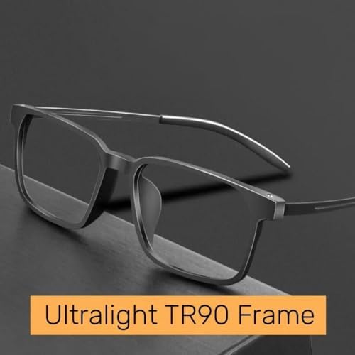 High Quality Pure Titanium Reading Glasses For Men Anti Blue Light Presbyopia Eyewear With Diopter+1.0 To +4.0