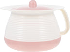 Chamber Pot, Urine Pot with Lid Spittoon Urine Pot Potty Pee Bucket Portable Toilet Urinal Bottle Plastic Urinal for Women Men Adult Elder Toddler Disabled (Pink)