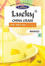 Lucky China Grass (Mango Flavour) 100g. [Pack of 5]