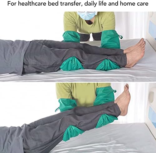 Patient Transfer Gloves for Seniors, Durable Material Patient Hand Glove for Daily Use and Home Care, Slide Sheet Assist Moving Elderly Reusable for Patient Turning Repositioning