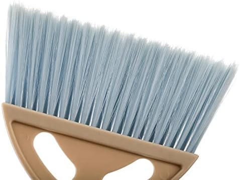 SOUJOY 6 Pack Small Dustpan and Brush Set, Whisk Broom and Dust Pan with Handle, Nesting Tiny Cleaning Broom, Mini Hand Broom and Dustpan Set for Table, Desk, Keyboard, Cars and Pet Nest