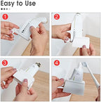 LAMY Toothpaste Squeezer, 3 PCS Tube Squeezer Bathroom and Kitchen Gadgets for Various Tube-Based Cosmetics and Sauces, Home and Apartment Essentials