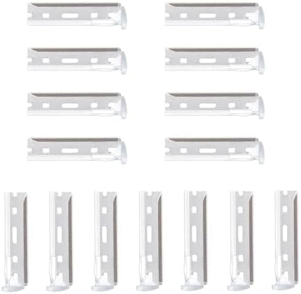 15-Pack Facial Razor Refill Blades – Compatible with Tweezerman Razors, Precision Stainless Steel Replacement