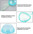 Pacifier Case, 6 Pcs Pacifier Holder Cases, Pacifier Box, Baby Pacifier Case Holder Container Boxes for Pacifier Accessories, Pacifier Clips, Baby Pacifier, Keep Pacifier Clean