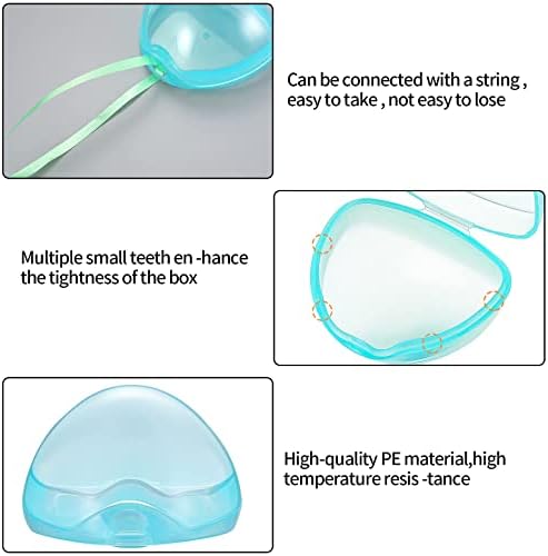 Pacifier Case, 6 Pcs Pacifier Holder Cases, Pacifier Box, Baby Pacifier Case Holder Container Boxes for Pacifier Accessories, Pacifier Clips, Baby Pacifier, Keep Pacifier Clean