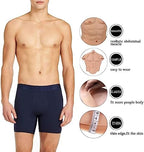 Liifun Realistic Fake Silicone Muscle High Collar Chest Costume for Cosplay Makeup Halloween Props Male Shaper Stronger