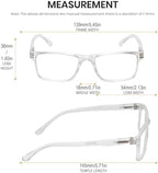 Calabria Pink FL-41 Tinted Reading Glasses Light Sensitivity Men Women Outdoor Indoor Fluorescent Photophobia Eyeglass