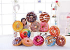 Donut Seat Cushion -Donut Throw Pillow Made with Super Soft & Ultra Premium Fabric,Home Office Chair Cushion for Long Sitting Work 15.7" (Tiramisu)