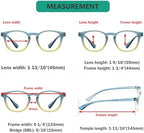 Eyekepper 5 Pack Fashion Readers Womens Reading Glasses (One for each color, +1.50)