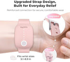 EmeTerm Fashion FDA-Cleared Relieve Nausea Electrode Stimulator Morning Sickness Motion Travel Sickness Vomit Relief Rechargeable No Gel Drug Free Wrist Bands Without Side Effects