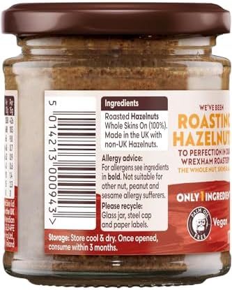 Meridian - Natural Hazelnut Butter Crunchy - 170g