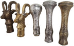 Antique Stylish Brass Cane Topper - Elevate Your Walking Stick with a Sturdy and Elegant Handle