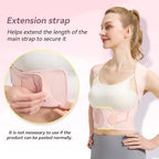 VOKOKOYA Posture Corrector for Women and Men,Adjustable Shoulder Straightener,Back Support Brace,Upper Spine scoliosis, hunchback Pink X-Large