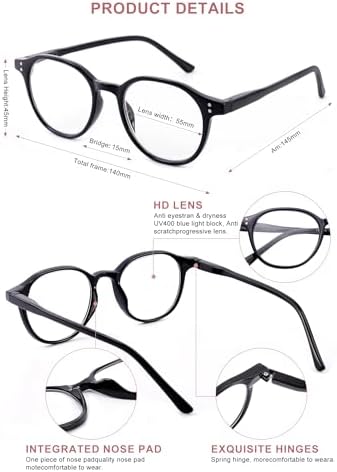 SKYWAY Photochromic Multifocus Reading Glasses women men Transition Sunglasses Blue Light Blocking Computer Readers